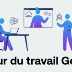 Illustration futur du travail Gen Z