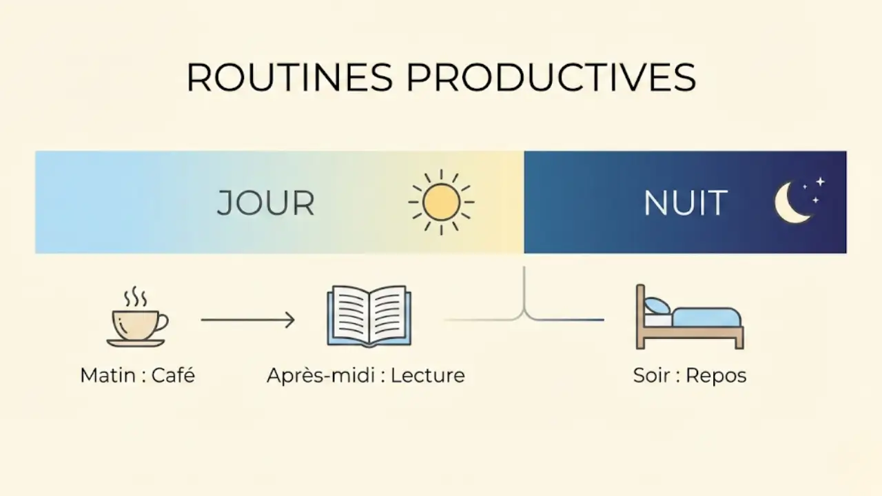 Routines productives modernes : créer une routine qui tient