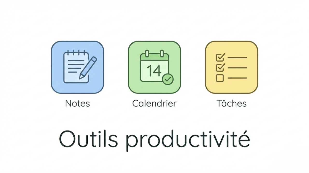 Outils numériques de productivité : choisir, organiser et mieux travailler