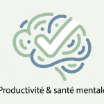 Illustration productivité et santé mentale