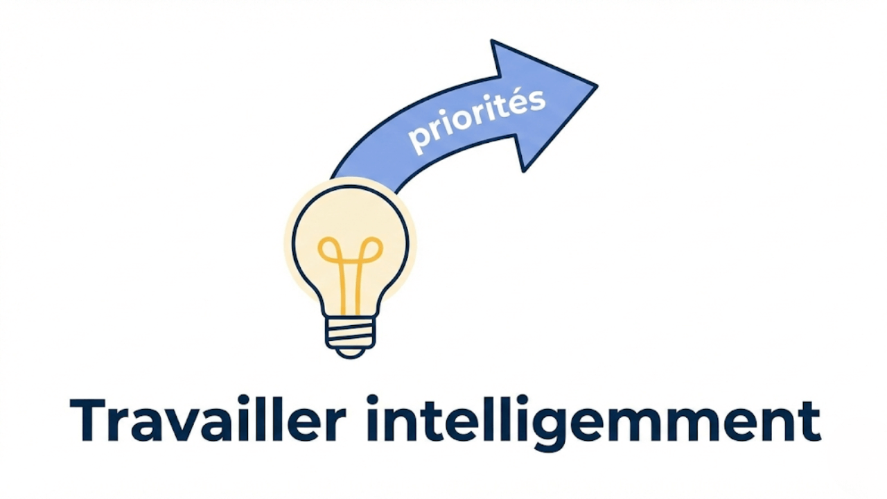 Travailler intelligemment aujourd’hui : produire mieux avec moins de dispersion